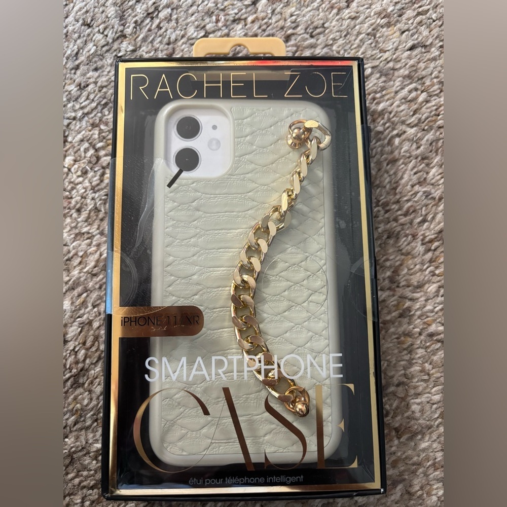 ( Rachel Zoe)  Gold Chain Smartphone Case